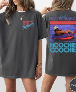 Hotter Than A Hoochie Coochie Shirt, Meme Summer Vacation Tee