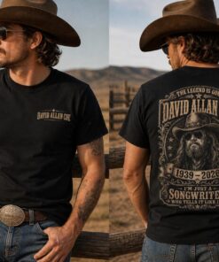 David Allan Coe Tribute T-Shirt, Country Songwriter Memorial Tee