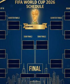 World Cup 2026 Planner USA Edition Poster & Canvas, Football Tournament Tracker