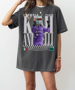 Kimi Antonelli T-shirt , F1 Fan Merch, Gift For Racing Fan