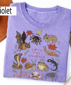 Love The Unloved Comfort Colors Shirt, Cute Weird Animal Tee, Retro Entomology Tshirt, Science Nerd Tee, Bug Lover Gift, Biology Teacher Tee