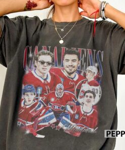Caufield Suzuki Dobes Montreal Hockey Vintage Comfort Colors Shirt