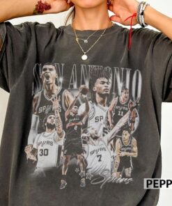 Wembanyama Castle Harper Kornet Vintage Comfort Colors Shirt