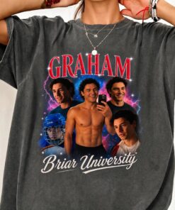Garrett Graham Briar University T-Shirt, Vintage Hockey Romance Tee