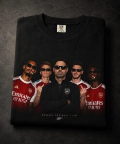 Arsenal Shirt, Saka Odegaard Graphic T-Shirt, Football Fan Gift
