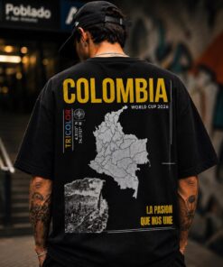 Colombia World Cup 2026 Shirt, Colombian Streetwear Tee
