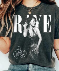 RAYE Shirt, Vintage Music Fan Top, Concert Outfit T-Shirt, Singer Graphic Tee