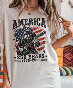 Abraham Lincoln USA 250 Years of Freedom Shirt
