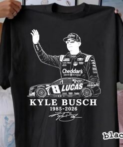 Kyle Busch Memorial Shirt, NASCAR Tribute Tee, 1985–2026 Legend Graphic Top