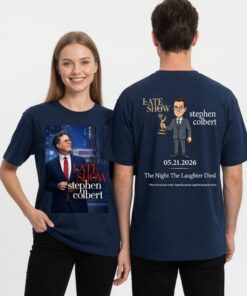 Stephen Colbert The Night Laughter Died 2026 Final Show T-Shirt
