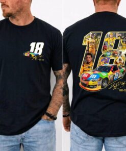 Vintage Kyle Busch 18 Tribute Shirt, NASCAR Legend Memorial Tee