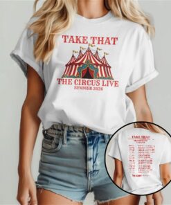 Take That Circus Live 2026 Tour T Shirt
