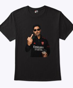 Arsenal Mikel Arteta Middle Finger Shirt