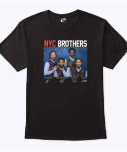 Jalen Brunson Karl-anthony Towns Og Anunoby Josh Hart Nyc Brothers Shirt