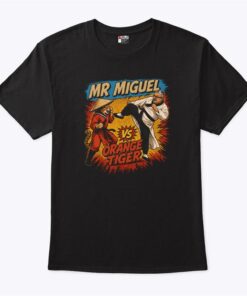 Mistah Miguel Kung Fu Cat Design T Shirt