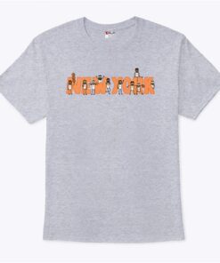 New York Knicks Cartoon Stick-figure T Shirt