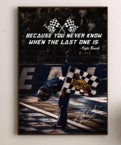 Inspired Kyle Busch 8 Racing Poster & Canvas, Stock Car Racing Wall Art
