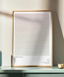 Obsession 2026 Script Poster _ Full Movie Screenplay Art Print