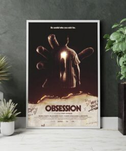 Obsession Movie Poster, Canvas Prints, Wall Art, Home Decor, Perfect Gift