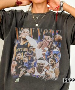 Brunson Anunoby Hart Towns Robinson Basketball Vintage Shirt