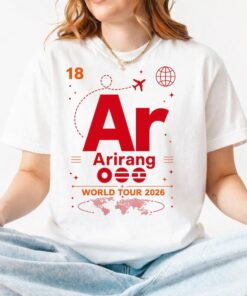 BTS Arirang Shirt World Tour 2026 Concert Shirt Kpop Fan Shirt