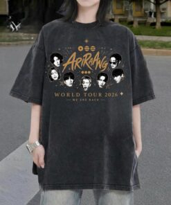 BTS Arirang World Tour 2026 Shirt Kpop Concert Tee