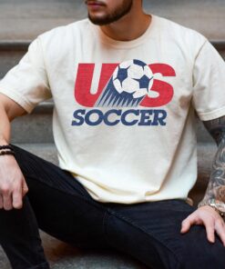 USA Soccer World Vintage T-Shirt, United States Football Tee