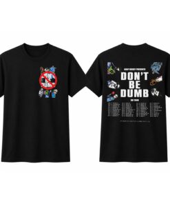 ASAP Rocky Tour T-Shirt 2026, Don\t Be Dumb Tour Tee, Rap Concert Shirt --porcelain
