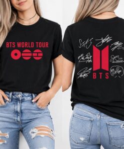 BTS World Tour 2026 Signed T-Shirt