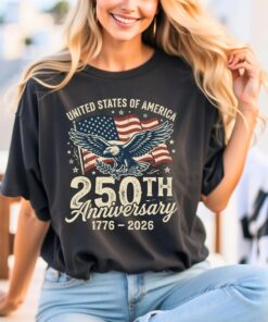4th of July Shirt, America 250th Anniversary T-Shirt