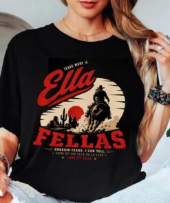 Ellas Fellas Club Shirt Bundle Choosin Texas Western Tee Rodeo Whiskey