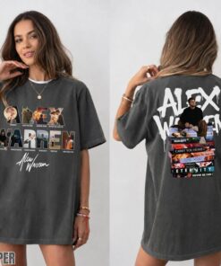 Alex Warren Concert Tour Shirt Vintage 2 Sided Merch