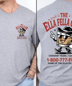 Ella Fella Club Cowboy Whiskey Graphic Tee, Western Country Concert Shirt