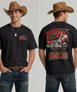 Ellas Fellas Club Shirt Western Country Concert Tee