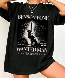 Benson Boone Wanted Man Tour 2026 Shirt, Retro Concert Shirt
