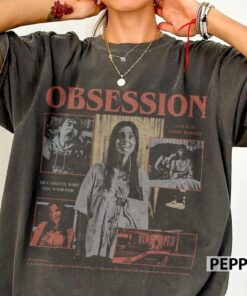Obsession 2026 Gothic Horror Graphic Vintage T-Shirt, Horror Fan Gift