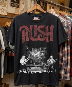Rush Band Shirt, Vintage Rock Concert Tee, Retro Music Fan Gift