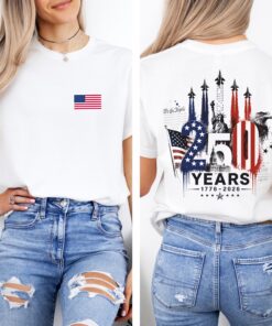 America 250 T-Shirt, 1776 to 2026 Fighter Jet Tee, 4th of July Shirt