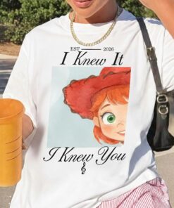 Watercolors TS Jessie Toy Story 5 Comfort Colors Shirt, Retro I Knew It I Knew You, Disneyland Toy Story Family Matching Tee